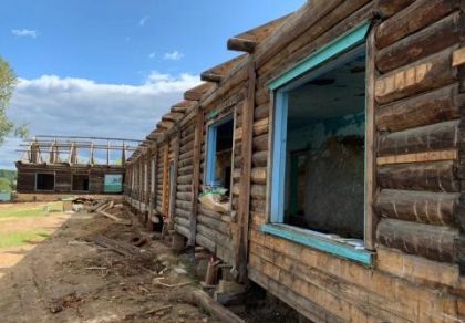 Ольга Безродных проинспектировала строящиеся объекты села Зулумай Зиминского района