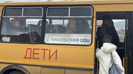 Качество дороги на школьном маршруте между селом Никольск и деревней Кыцигировка Иркутского округа оценила Галина Кудрявцева