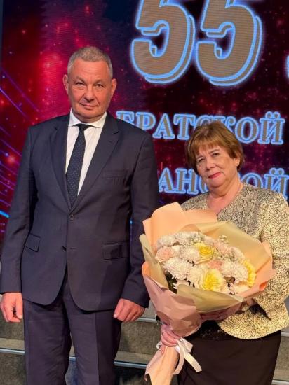 Братская городская ветеранская организация отметила 55-летний юбилей