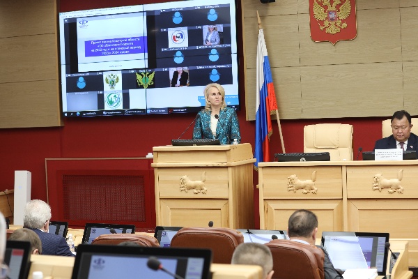 Законопроект об областном бюджете 2022-2024 принят Заксобранием в первом чтении