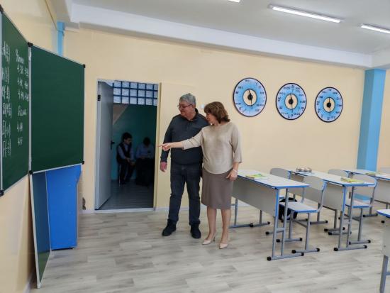 Соляная комната и тир появятся к началу нового учебного года в братской школе № 45