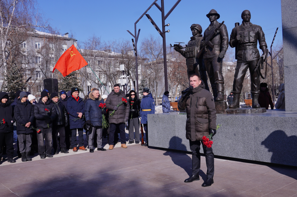 Депутаты Заксобрания приняли участие в торжественных мероприятиях ко Дню защитника Отечества   