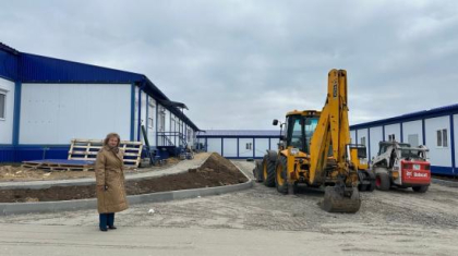 Модульное здание женской консультации в деревне Грановщина закончат возводить до конца года