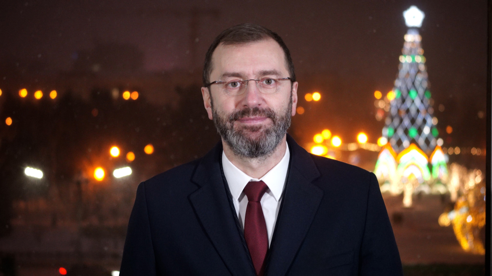 Поздравление Александра Ведерникова с Новым годом