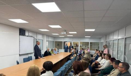 Почетные грамоты Законодательного Собрания Иркутской области вручил Евгений Зенкин трем работникам БрАЗа   