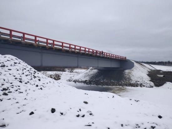 Новый мост открыли в селе Кузнецовка Братского района