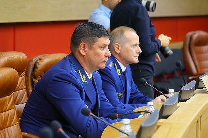 Депутаты Заксобрания согласовали кандидатуру Александра Воронина на должность прокурора Иркутской области
