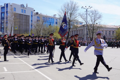 В Иркутске прошли мероприятия в честь 81-й годовщины Победы в Великой Отечественной войне 