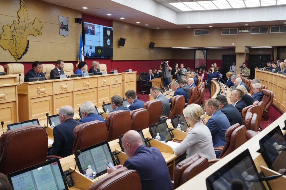Начала работу 58-я сессии Законодательного Собрания региона
