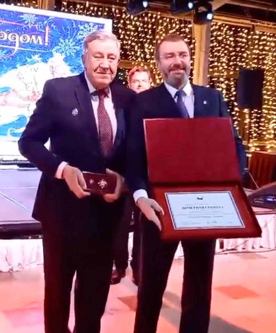 Валентин Межевич награжден Почетной грамотой Законодательного Собрания Иркутской области 
