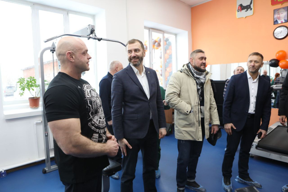 В Черемхово открыли после капремонта спортивно-оздоровительный комплекс
