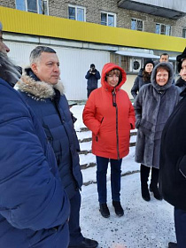 Ряд социальных объектов посетила в Зиме депутат Заксобрания Ольга Безродных