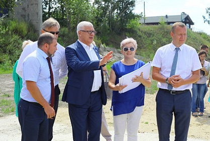 В Ангарске обустраивают берег реки Китой
